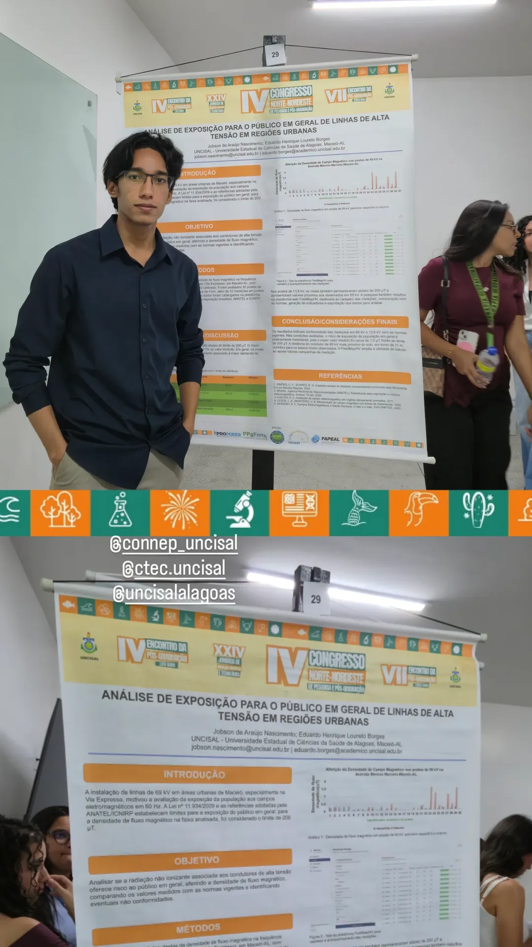 Estudante da Uncisal desenvolve plataforma inovadora para Iniciação Científica em saúde pública e campos eletromagnéticos